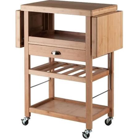 Doba-Bnt Barton Kitchen Cart, Bamboo SA587959